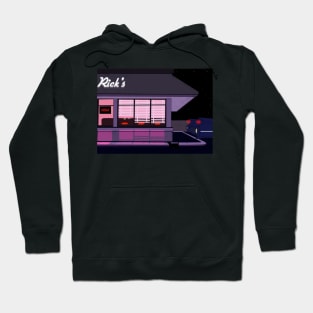 Late night at the diner Hoodie